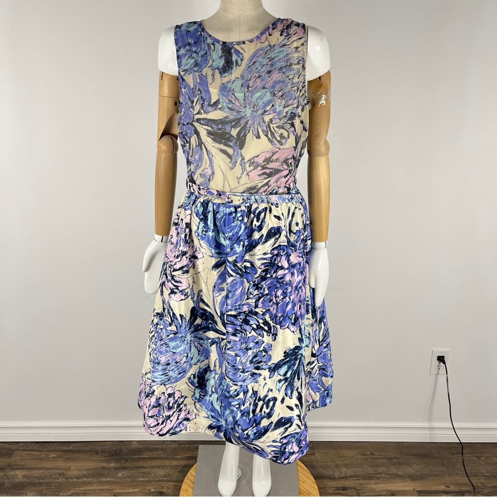 Just Taylor floral dress